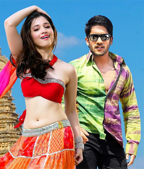 Tamannaah and Naga Chaitanya in Tadakha