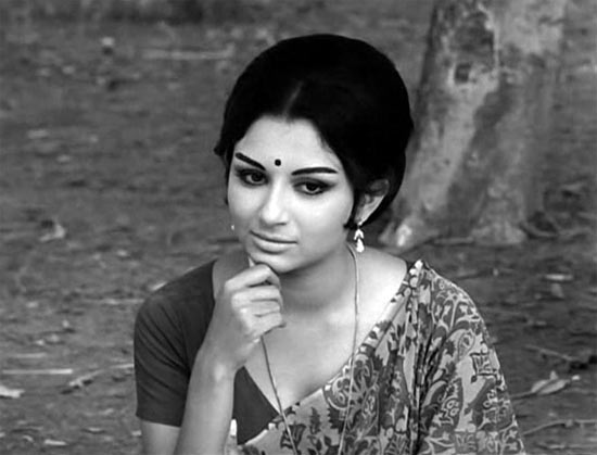 Sharmila Tagore in Aranyer Din Ratri