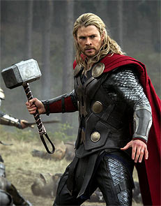 Chris Hemsworth in Thor: The Dark World