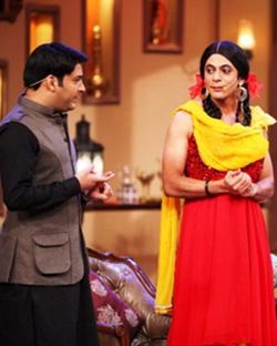 Kapl Sharma and Sunil Grover in Comedy Nights With Kapil