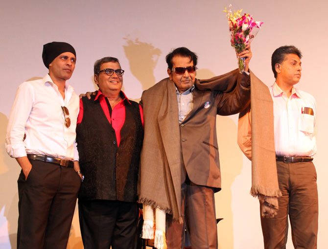 Manoj Bajpayee, Subhash Ghai, Manoj Kumar and Manish Tewari