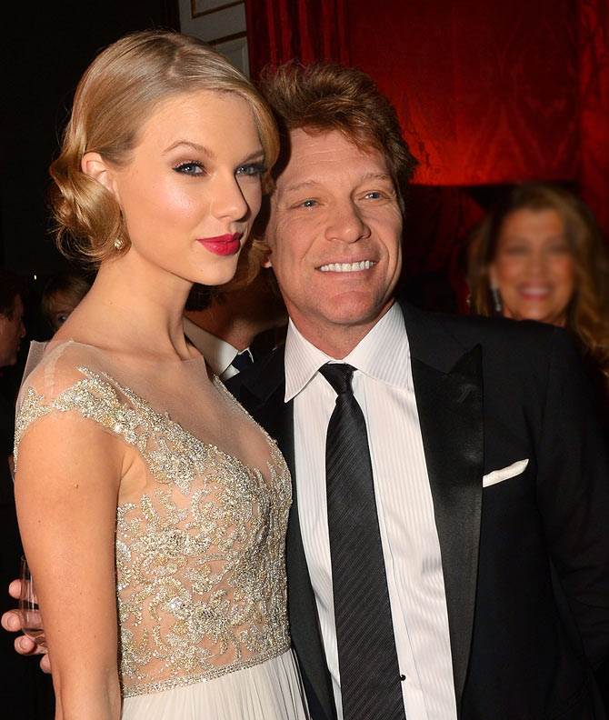 Taylor Swift and Jon Bon Jovi