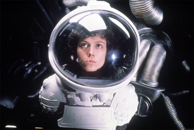 Sigourney Weaver in Alien