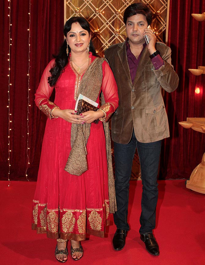 Upasna Singh and Neeraj Bhardwaj