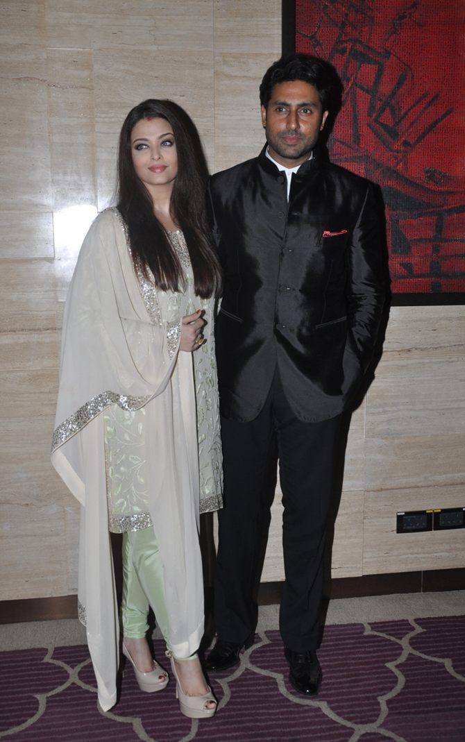 Aishwarya Rai and Abhishek Bachchan