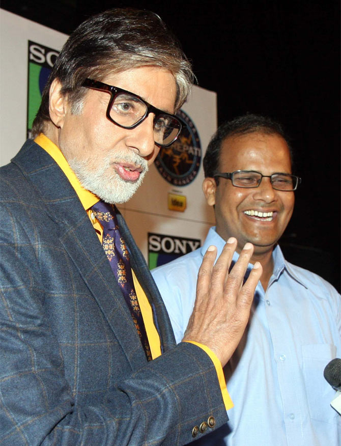 Amitabh Bachchan and Taj Mohammed Rangrez