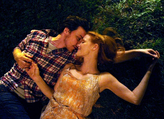 James McAvoy and Jessica Chastain in The Disappearance of Eleanor Rigby: Her and His
