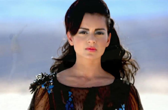 PIX: Kangna Ranaut's STYLISH Avatars in new Krrish 3 song   Movies