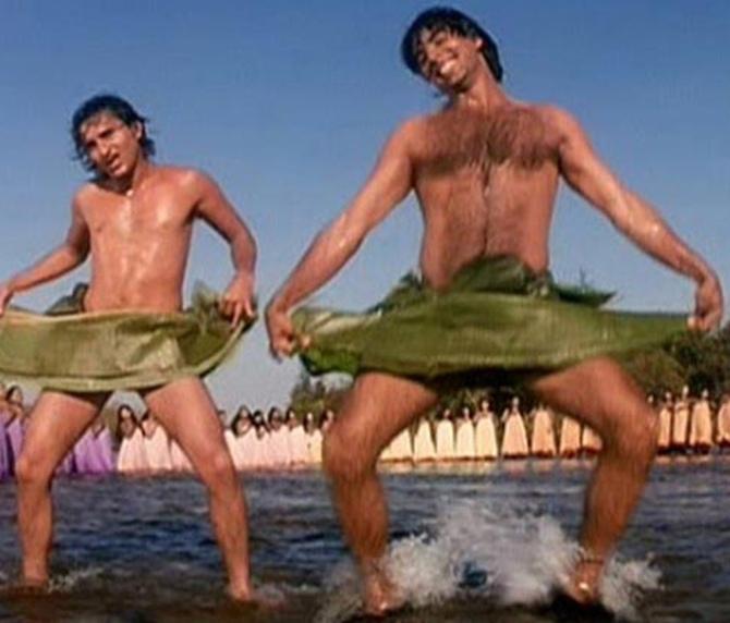 Saif Ali Khan and Akshay Kumar in Keemat: They Are Back