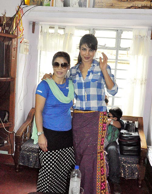 Mary Kom and Priyanka Chopra
