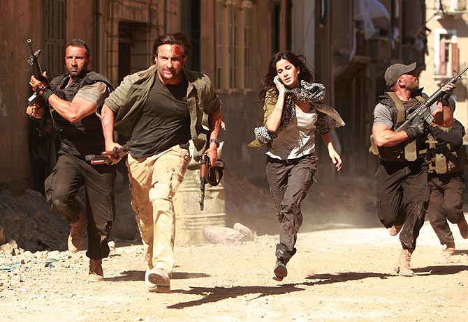 Saif Ali Khan and Katrina Kaif in Phantom