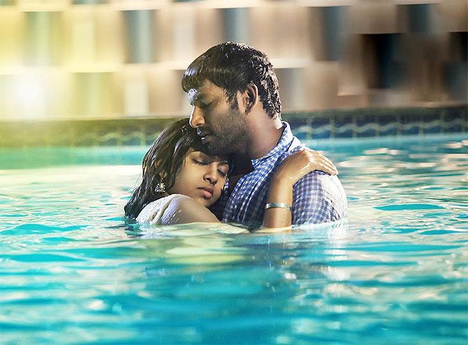 Vishal and Lakshmi Menon in Naan Sigappu Manithan