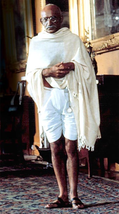 Ben Kingsley as Mahatma Gandhi