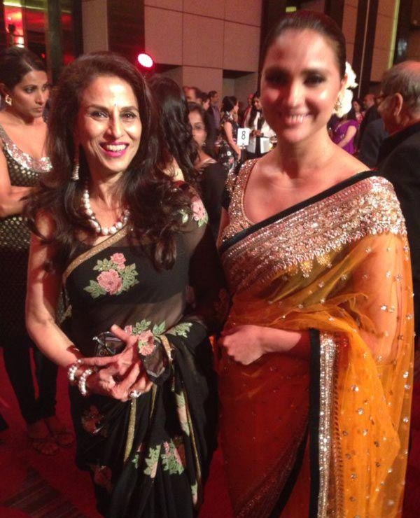 Shobhaa De and Lara Dutta