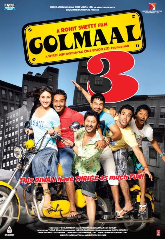 The Golmaal 3 poster