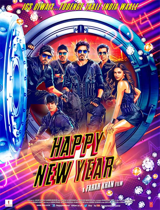 Movie poster of Happy New Year