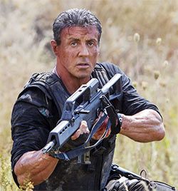 Slyvester Stallone in The Expendables 3