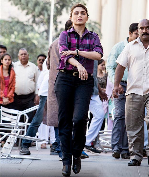 Rani Mukerji on the poster of Mardaani