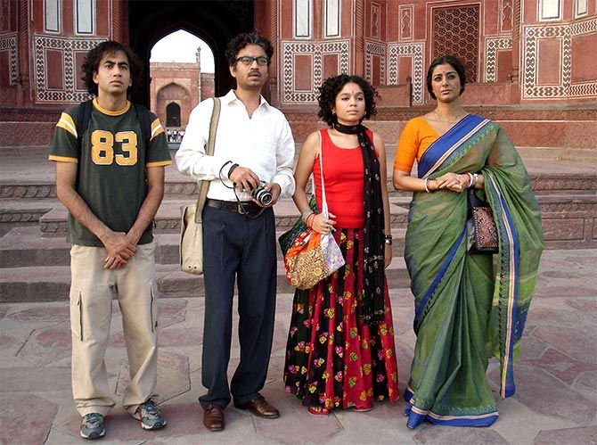 Kal Penn, Irrfan Khan, Sahira Nair and Tabu in The Namesake