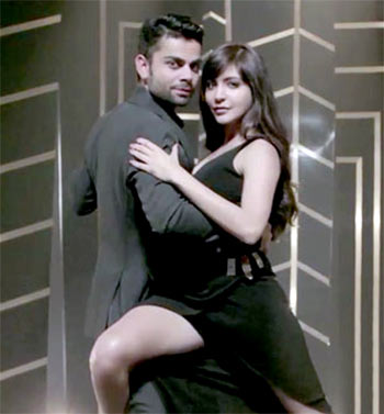 Virat Kohli and Anushka Sharma