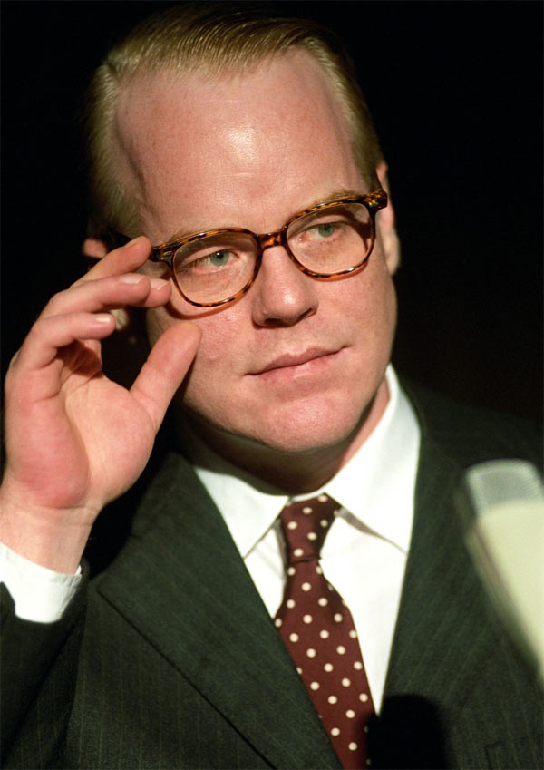 Philip Seymour Hoffman in Capote