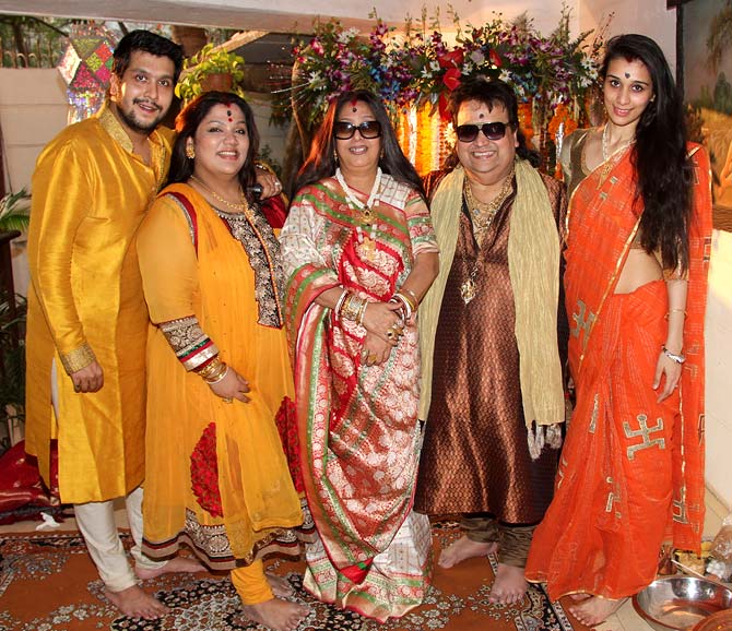 Bappa, Rema Bansal, Chitrani, Bappi and Tanisha Verma Lahiri