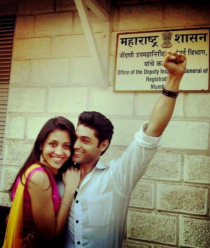 Nirali Mehta and Ruslaan Mumtaz