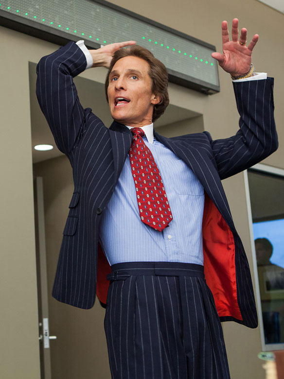 Matthew McConaughey in The Wolf Of Wall Street