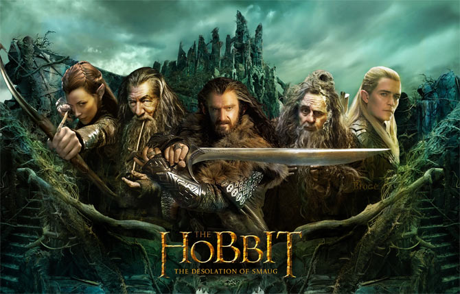 Poster of The Hobbit: The Desolation Of Smaug