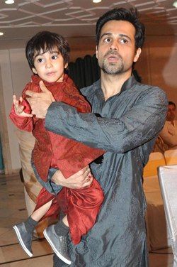 Emraan Hasmi with son Ayaan
