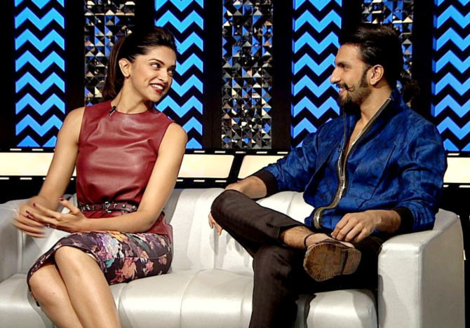 Deepika Padukone and Ranveer Singh