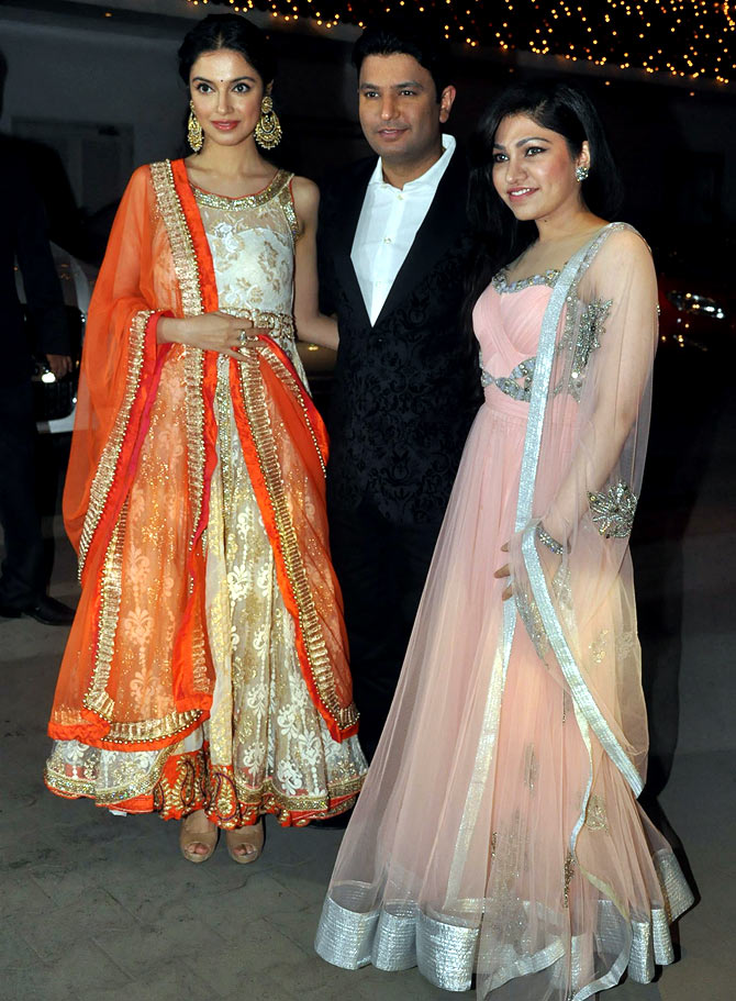 Divya Khosla, Bhushan Kumar and Tulsi