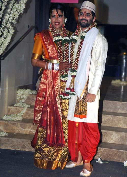 Sameera Reddy and Akshai Varde
