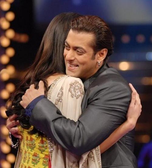 Salman Khan with Katrina Kaif