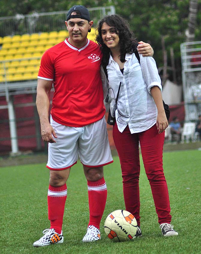 Aamir Khan and Ira