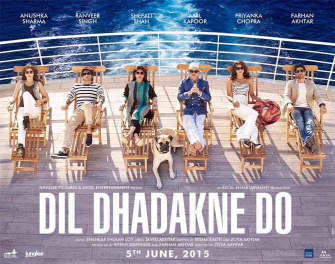 Movie poster of Dil Dhadakne Do