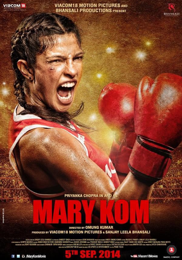 Movie poster of Mary Kom