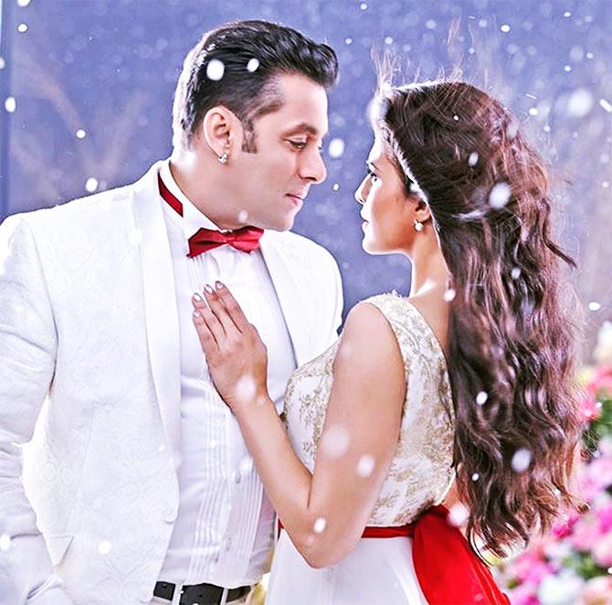 Salman Khan and Jacqueline Fernandez in Kick