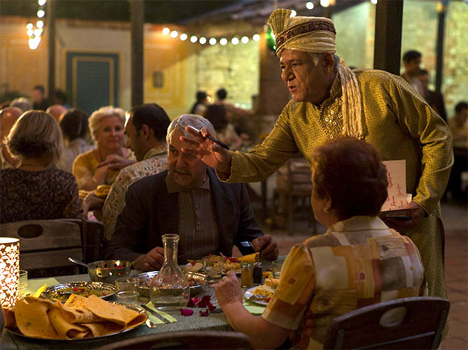 Om Puri as Papa in The Hundred-Foot Journey: Will the role win him an Oscar?