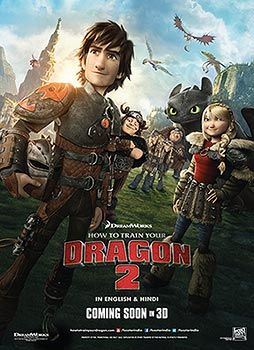 The How To Train Your Dragon 2 poster