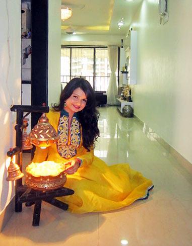 Giaa Manek's Malad home