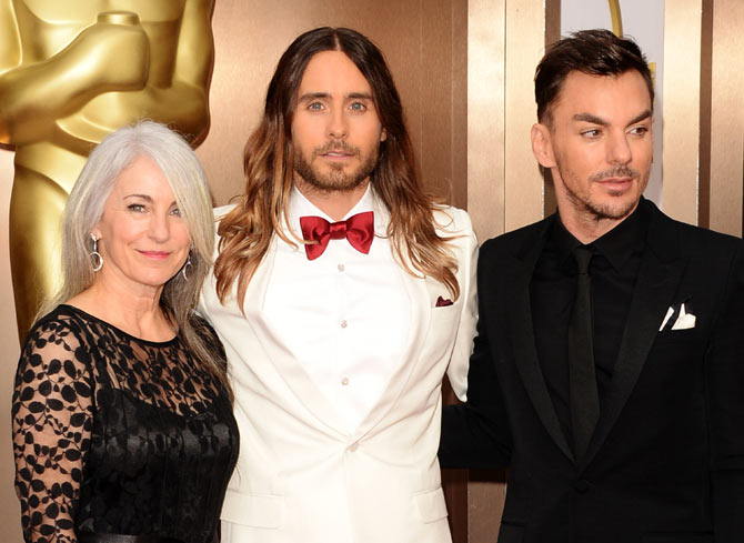 Constance, Jared and Shannon Leto