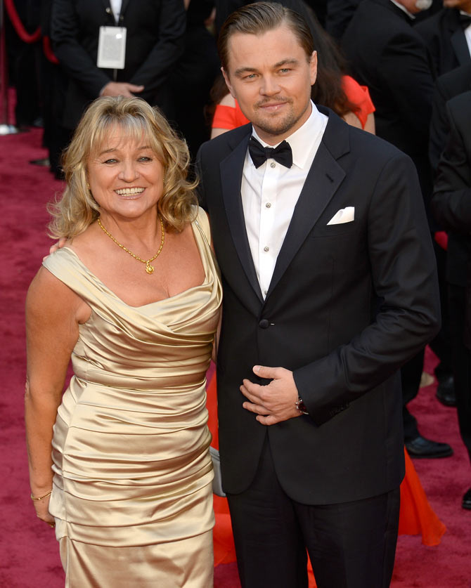 Leonardo DiCaprio and his mum Irmelin Indenbirken
