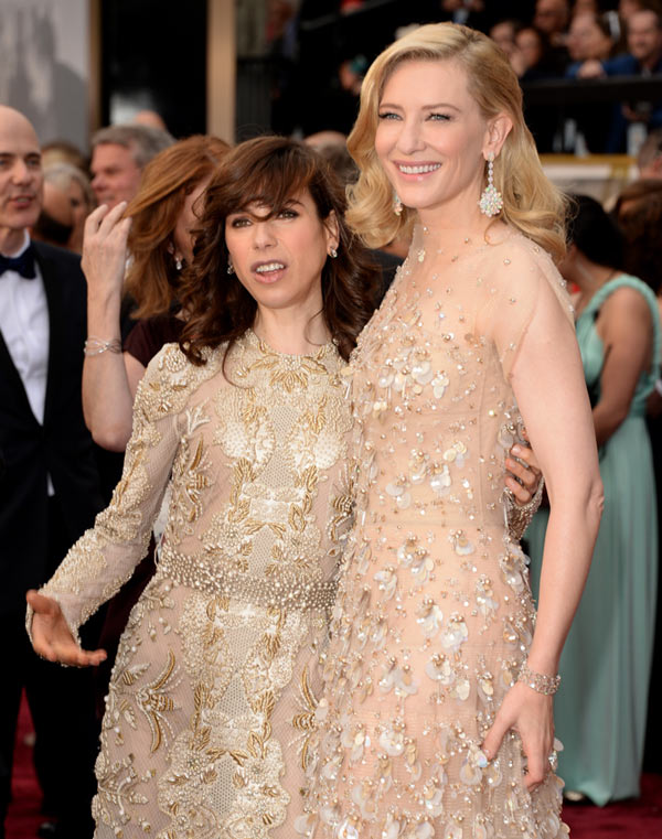 Sally Hawkins and Cate Blanchett