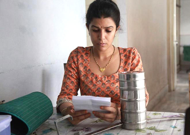 Nimrat Kaur in The Lunchbox