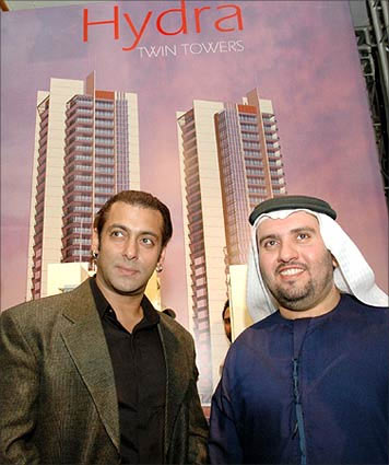 Salman Khan in Dubai