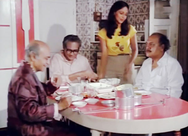 A K Hangal, Ashok Kumar, Rati Agnihotri, Utpal Dutt in Shaukeen