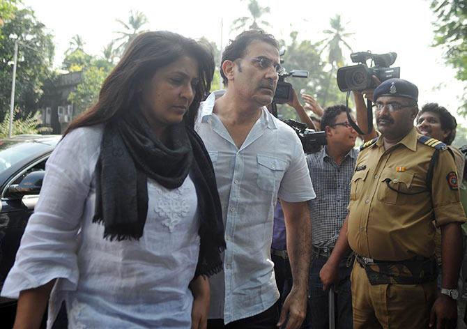 Archana Puran Singh and Parmeet Sethi Archana Puran Singh and Parmeet Sethi