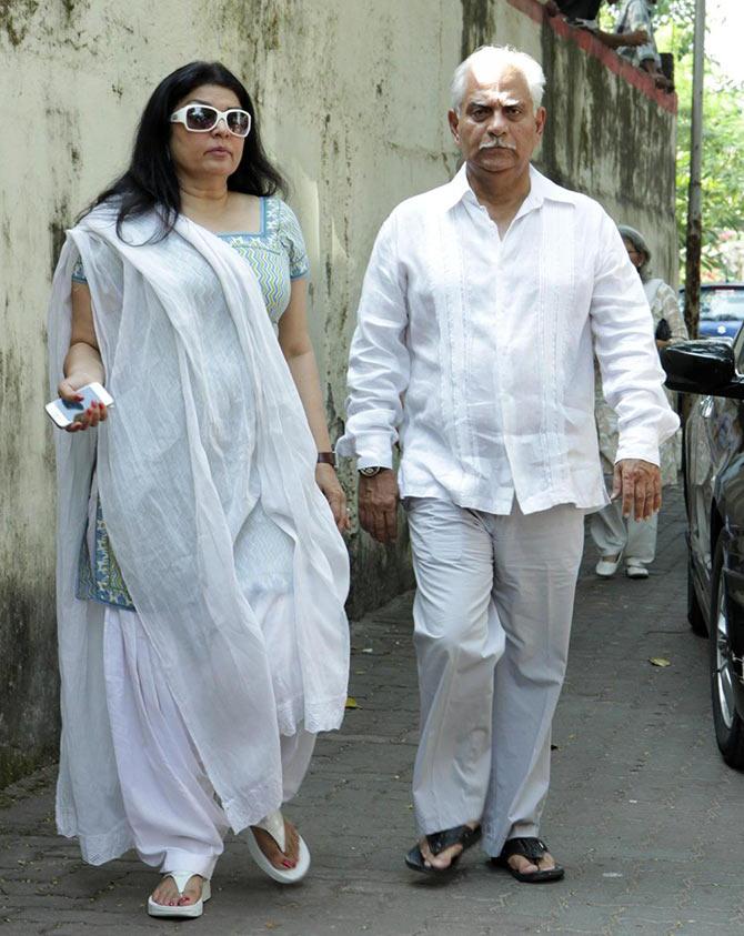 Kiran Juneja and Ramesh Sippy Kiran Juneja and Ramesh Sippy