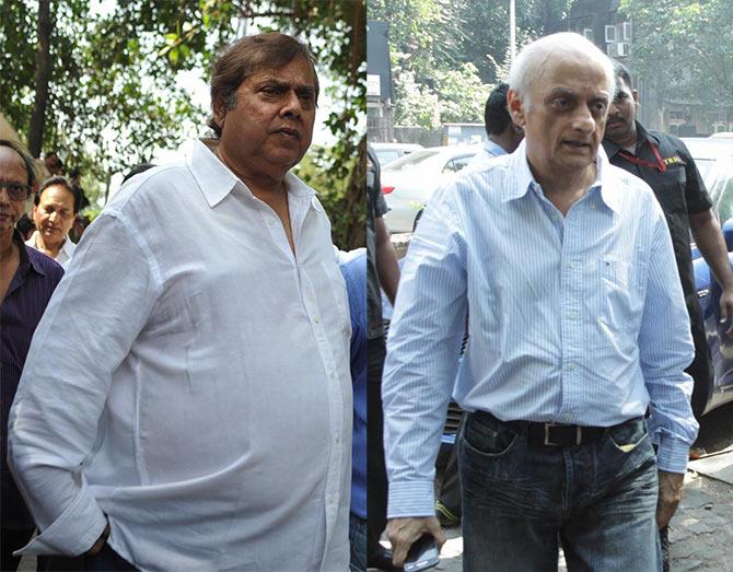 David Dhawan and Mukesh Bhatt David Dhawan and Mukesh Bhatt